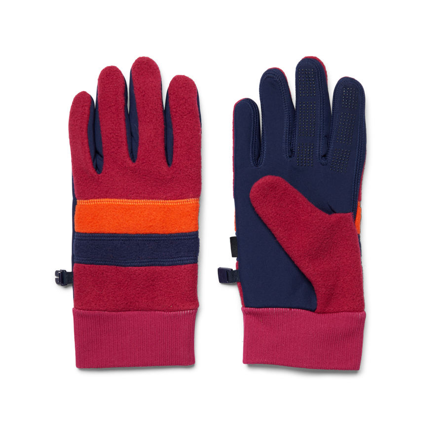 Teca Fleece Gloves, raspberry