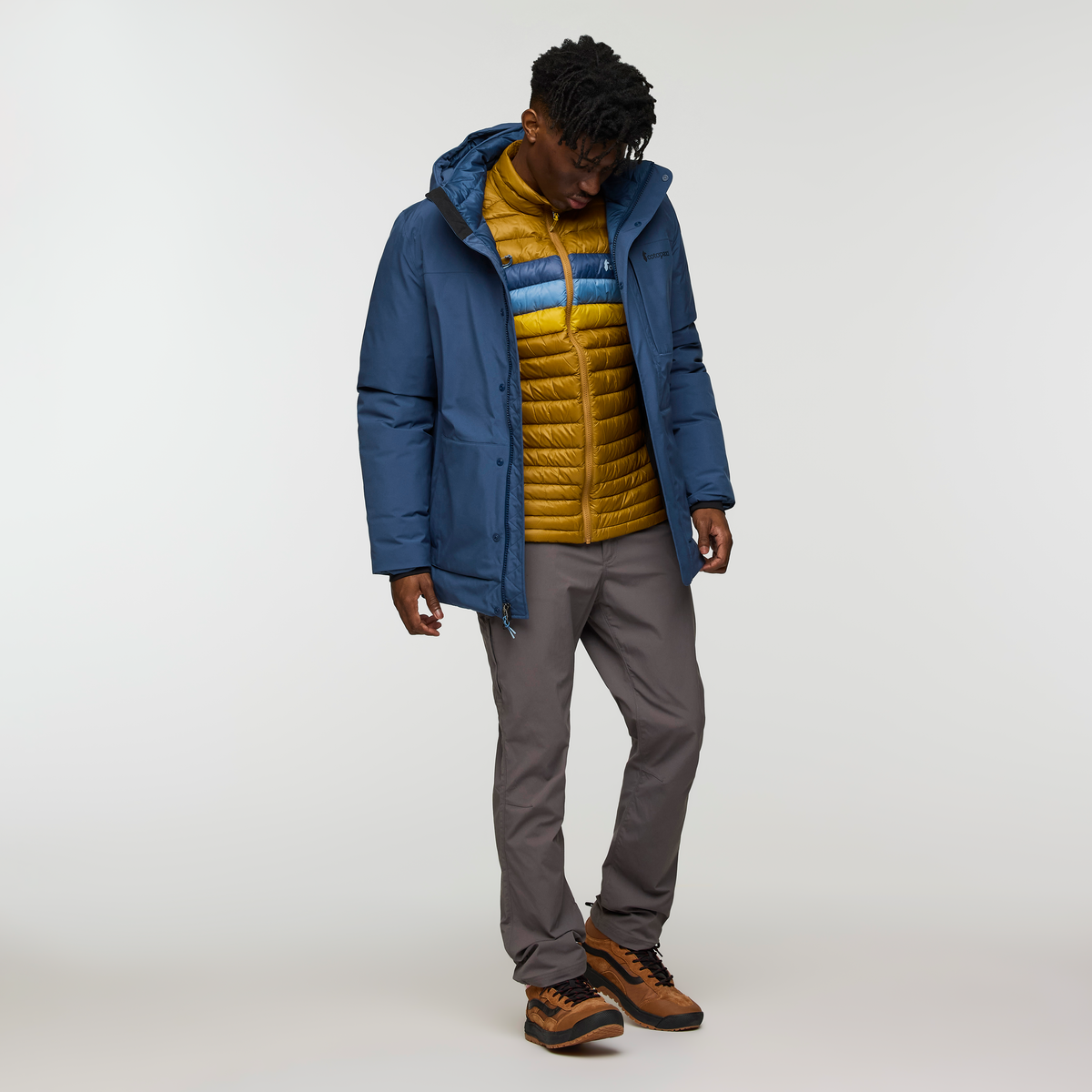 Fuego Down Hooded Jacket - Men's