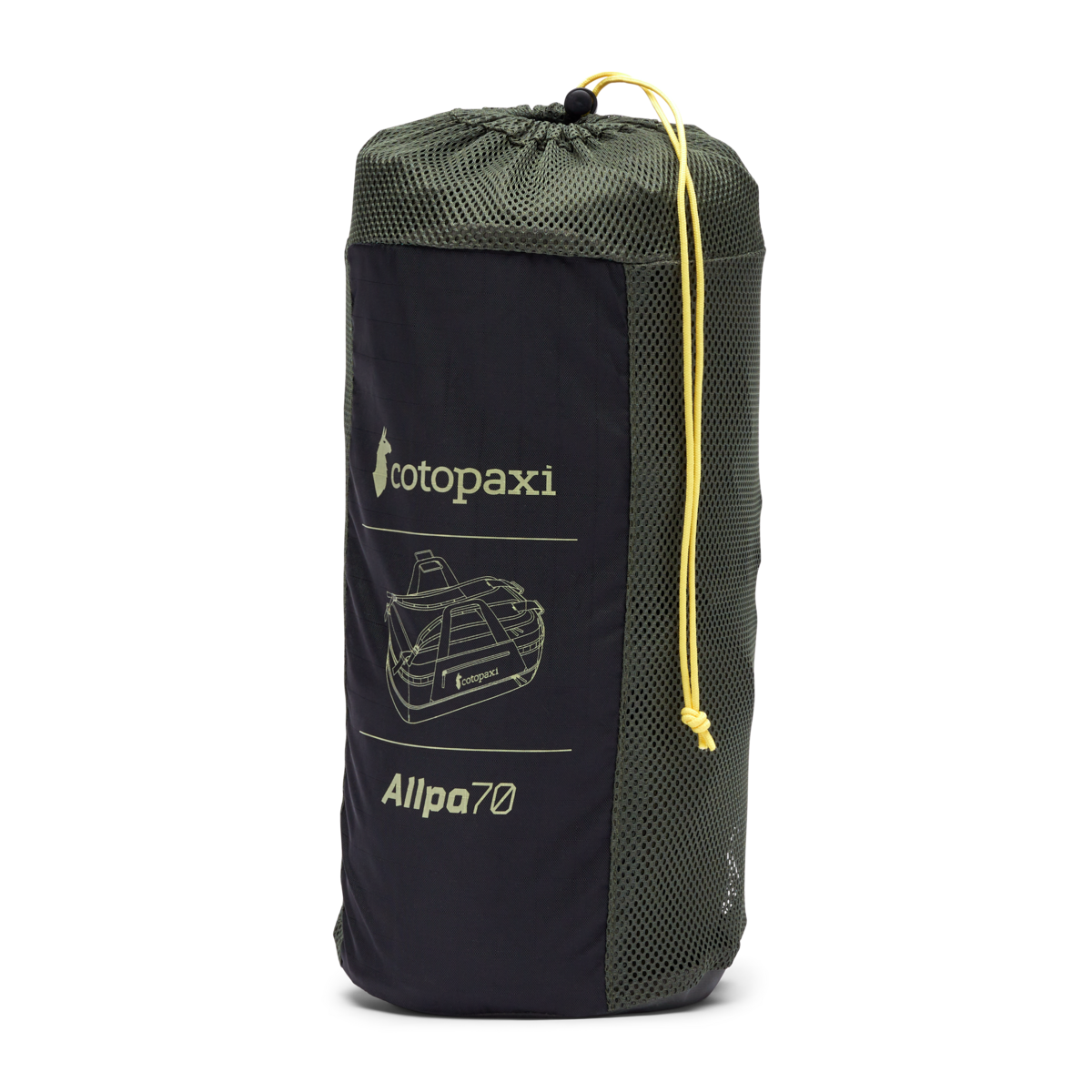 Allpa 70L Duffel Bag, Fatigue/Woods