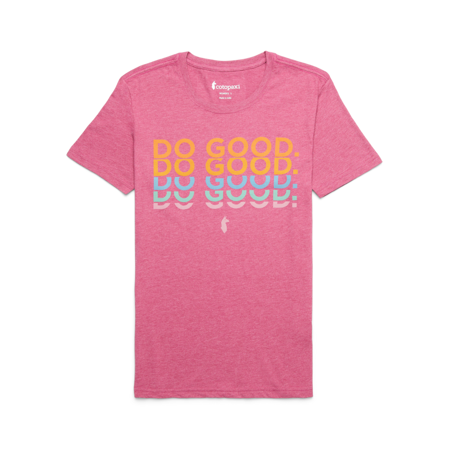 Do Good Repeat T-Shirt - Women's, Sangria
