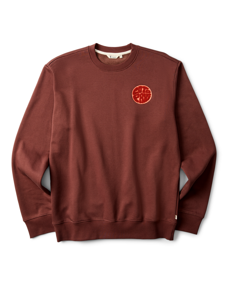 Trail To Sea Crew Sweatshirt - Men's, Sepia