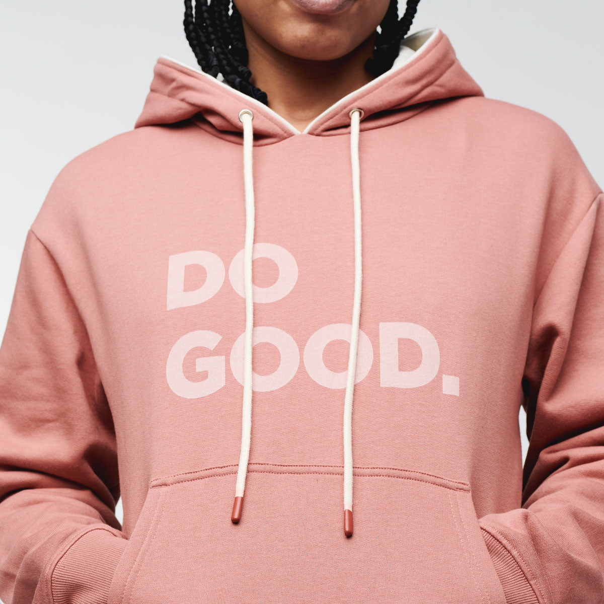 Do Good Hoodie - Women's, Earthen, Model Callie