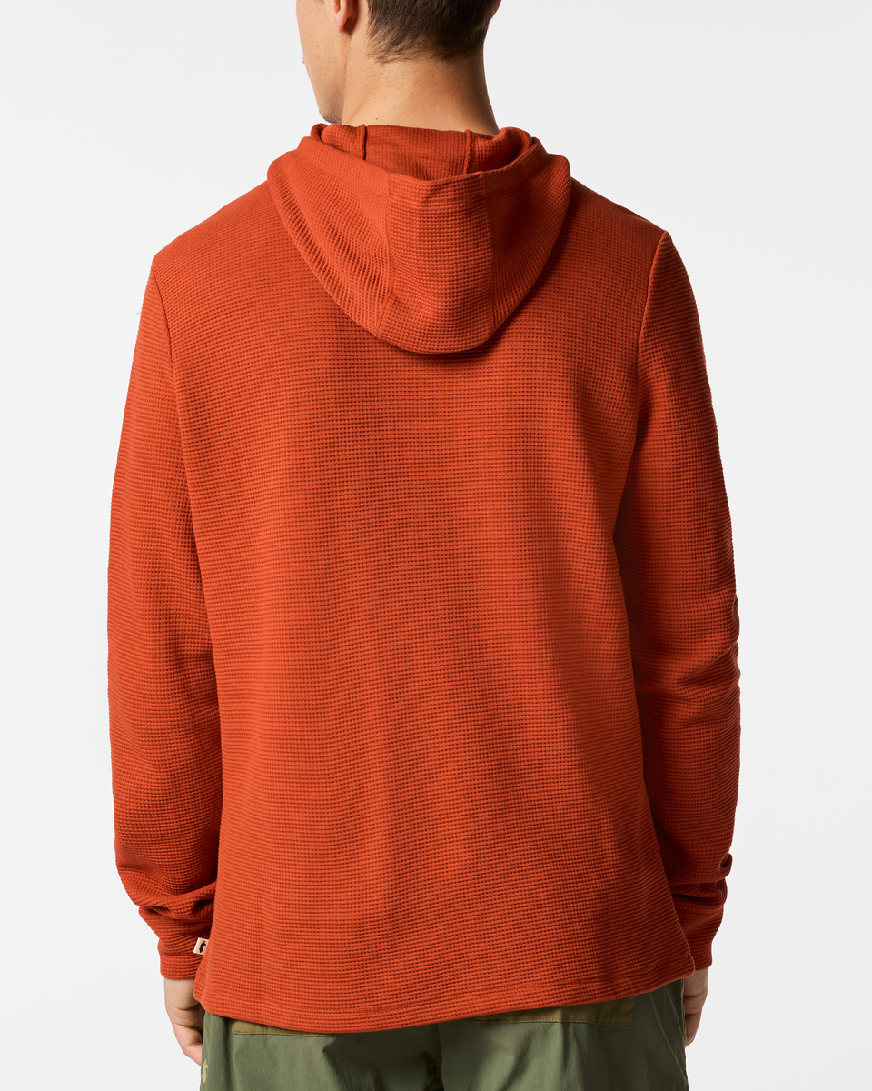Atajo Long-Sleeve Waffle Hoodie - Men's, Chimayo, Model Kellan