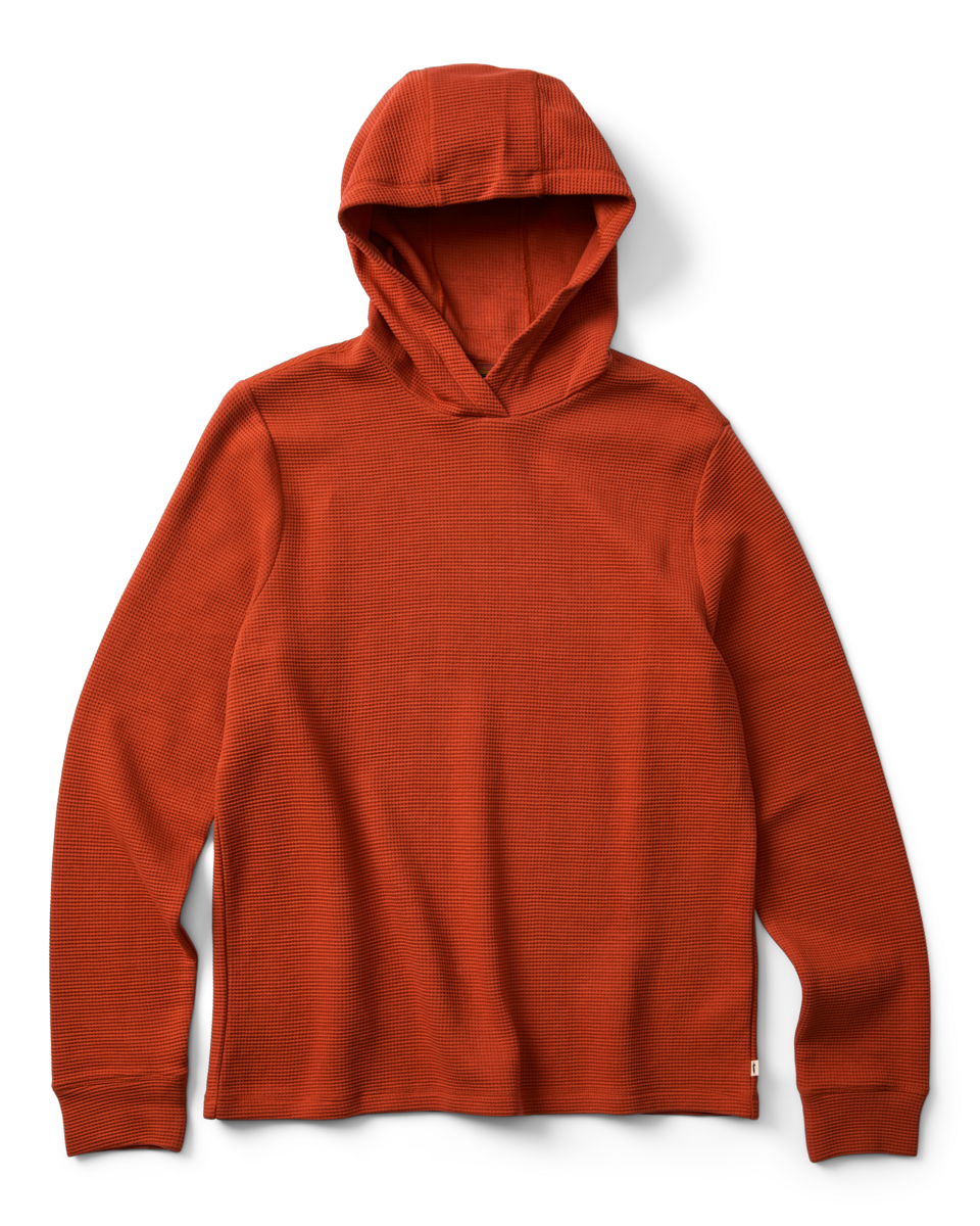 Atajo Long-Sleeve Waffle Hoodie - Men's, Chimayo, Model Kellan