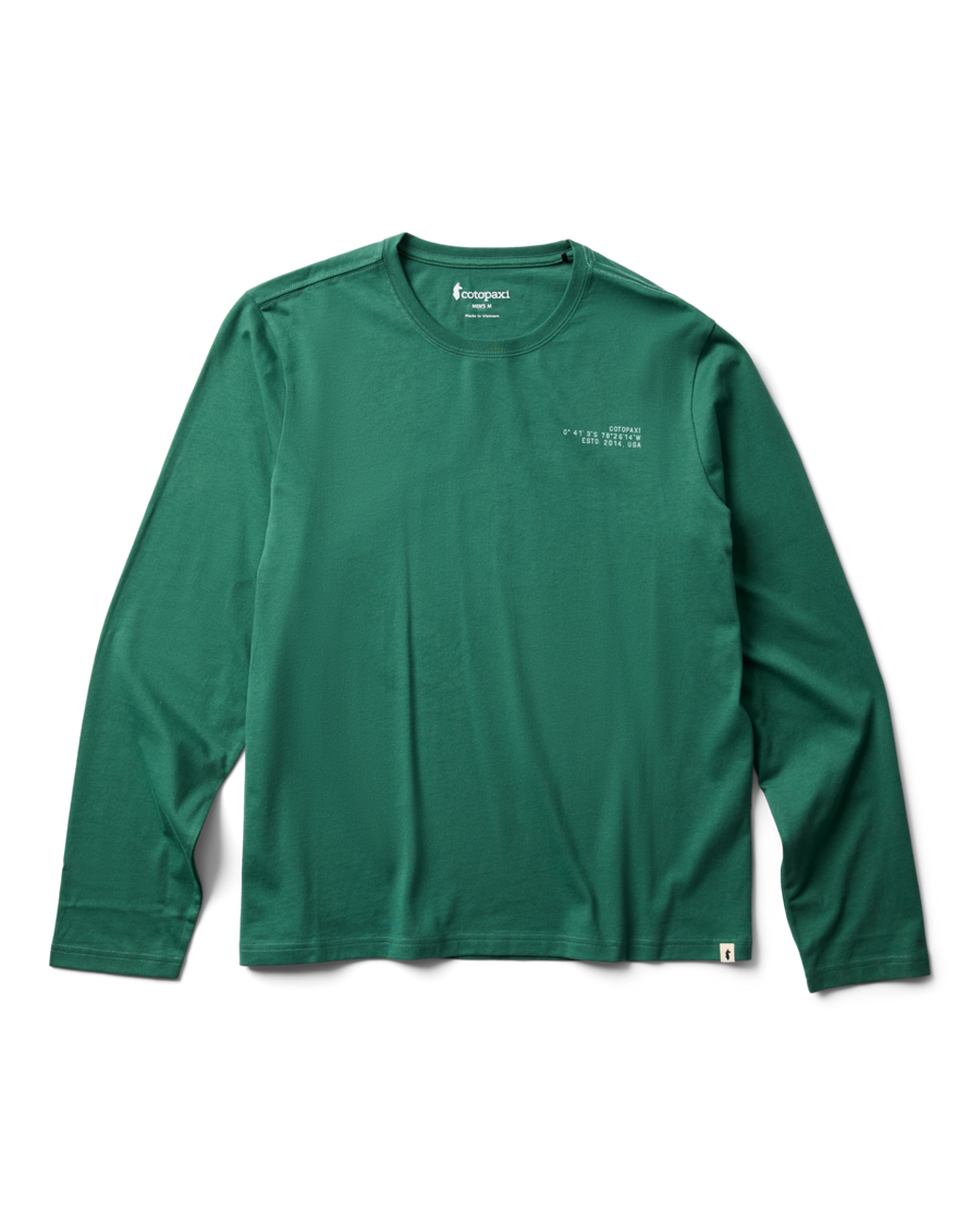 Coordinates Long-Sleeve T-Shirt - Men's, Juniper