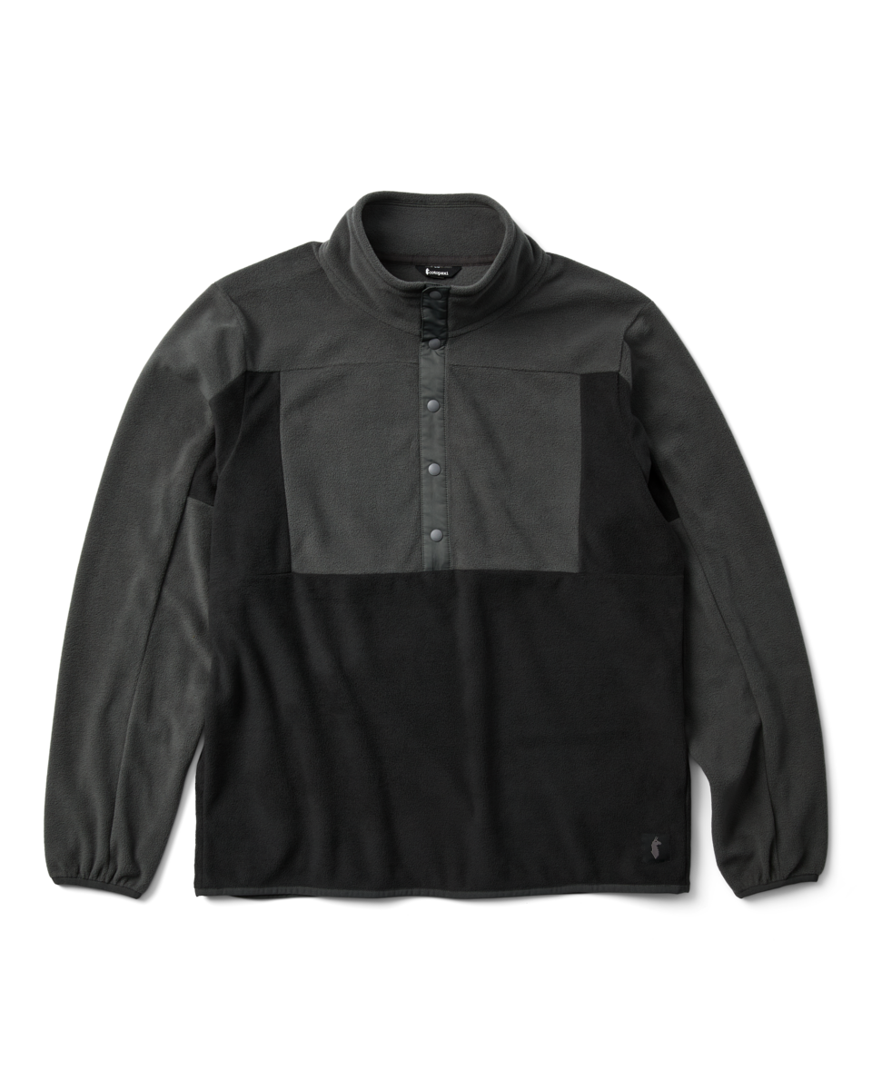 Encima Fleece Pullover - Men's, Charcoal/Black