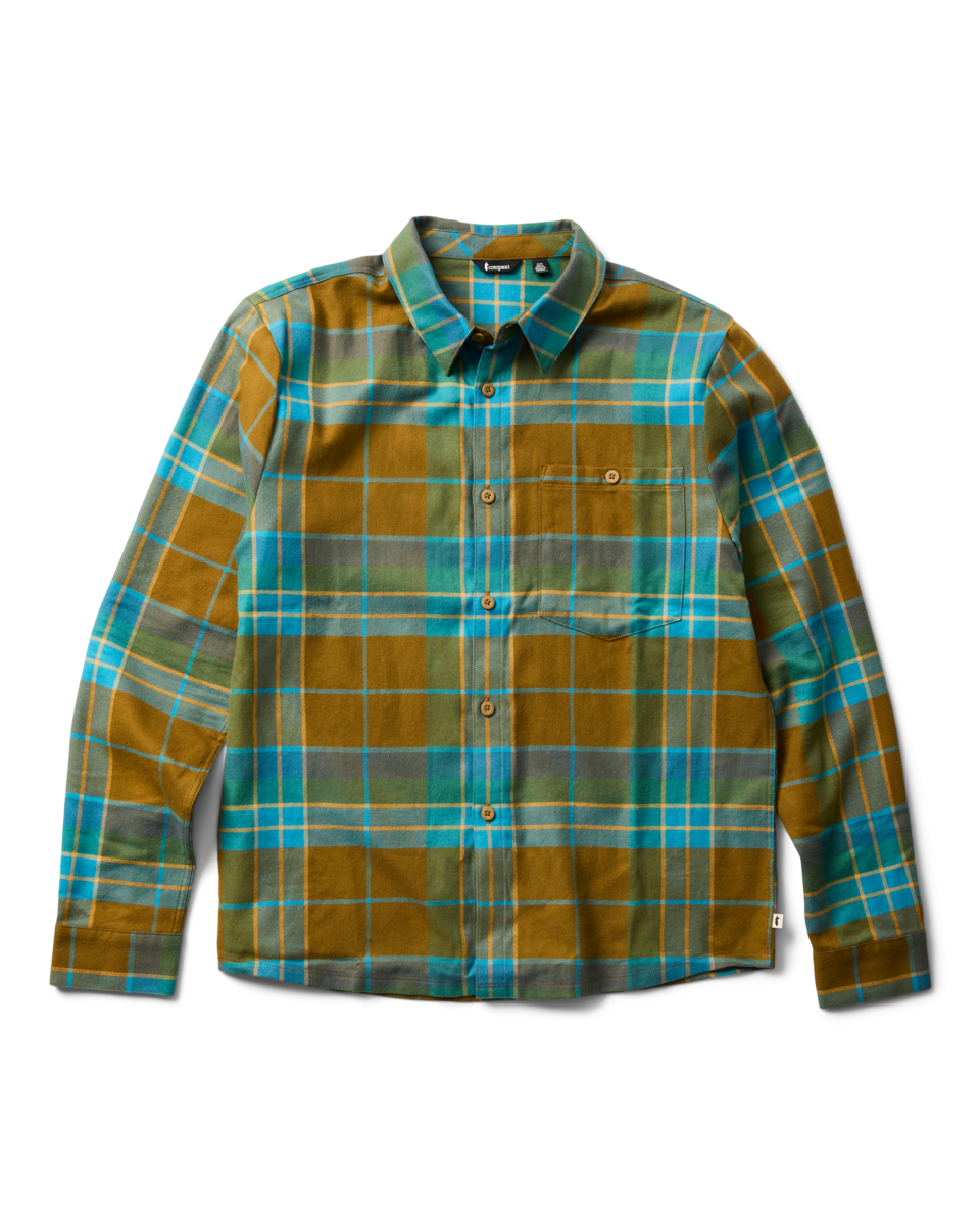 Quedo Flannel Shirt - Men's, Log Cabin Plaid, Model Luke
