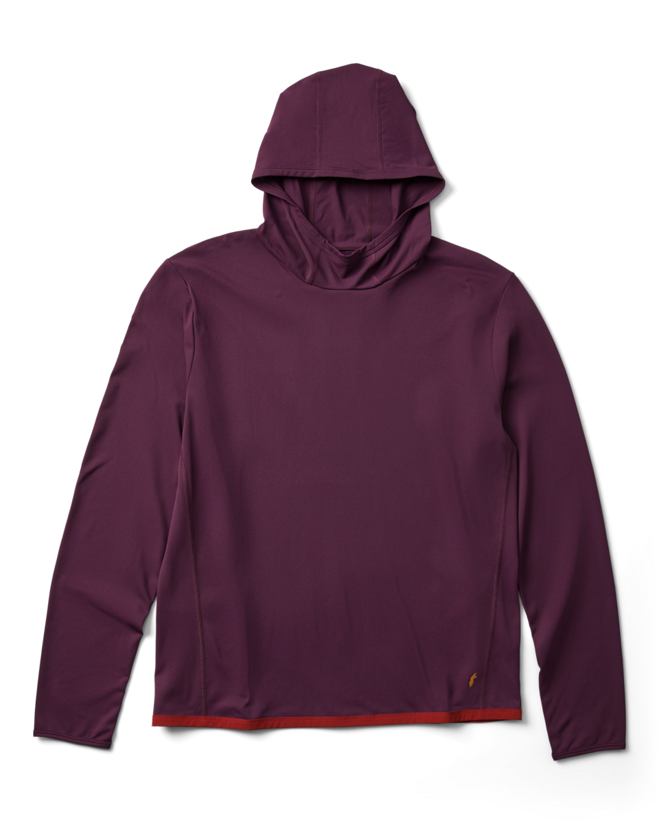 Sombra Sun Hoodie - Men's, Acai, Model Pedro