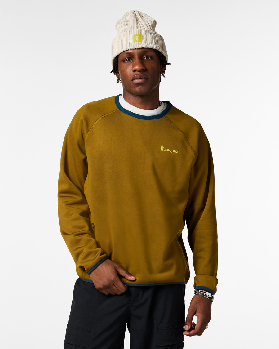 Tempa Fleece Crew - Men's, Log Cabin, Model Anson