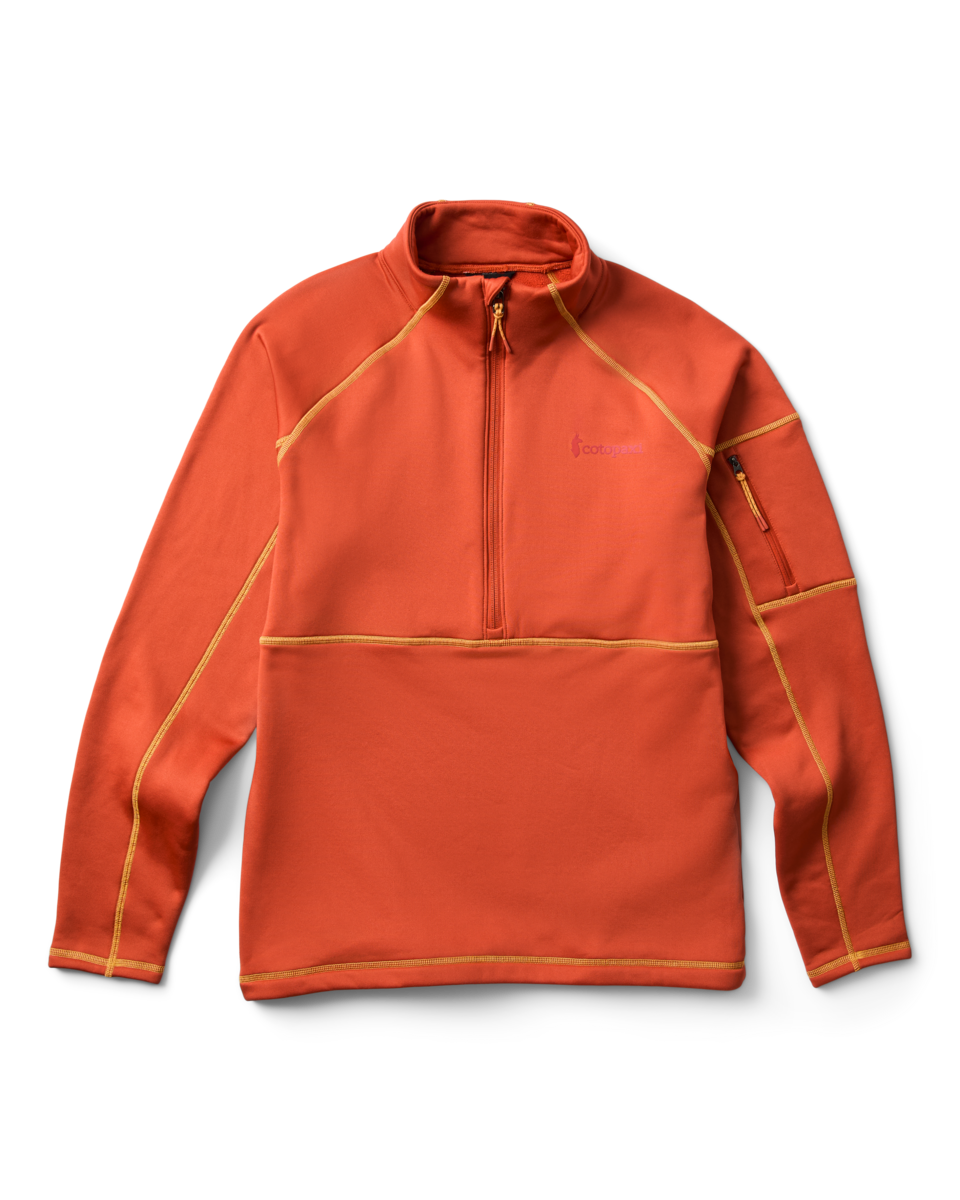 Tempa Fleece Half-Zip Pullover - Men's, Chimayo, Model Pedro