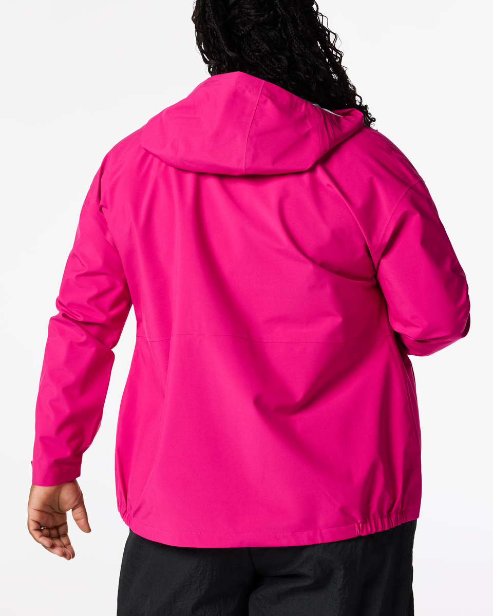 Cielo Rain Jacket - Women's, Pitaya, Model Tanisha