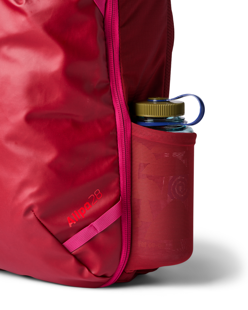Allpa 28L Travel Pack, Crimson, Detail