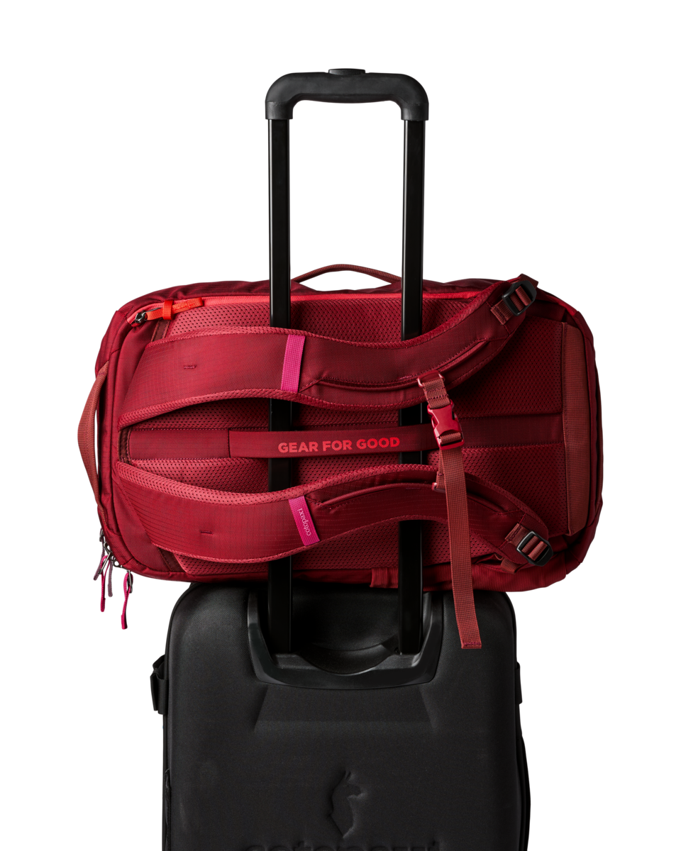 Allpa 28L Travel Pack, Crimson, Detail