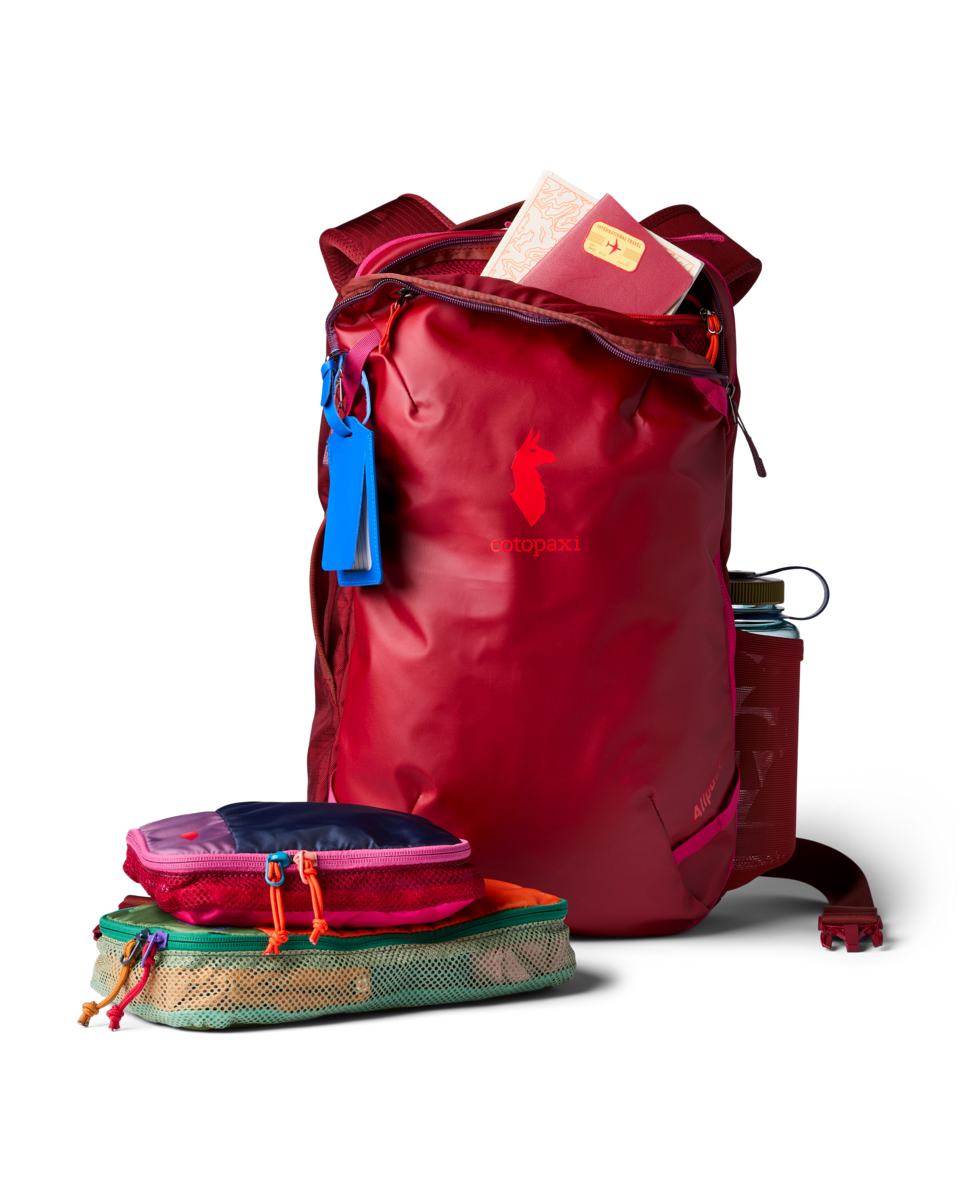 Allpa 28L Travel Pack, Crimson, Detail