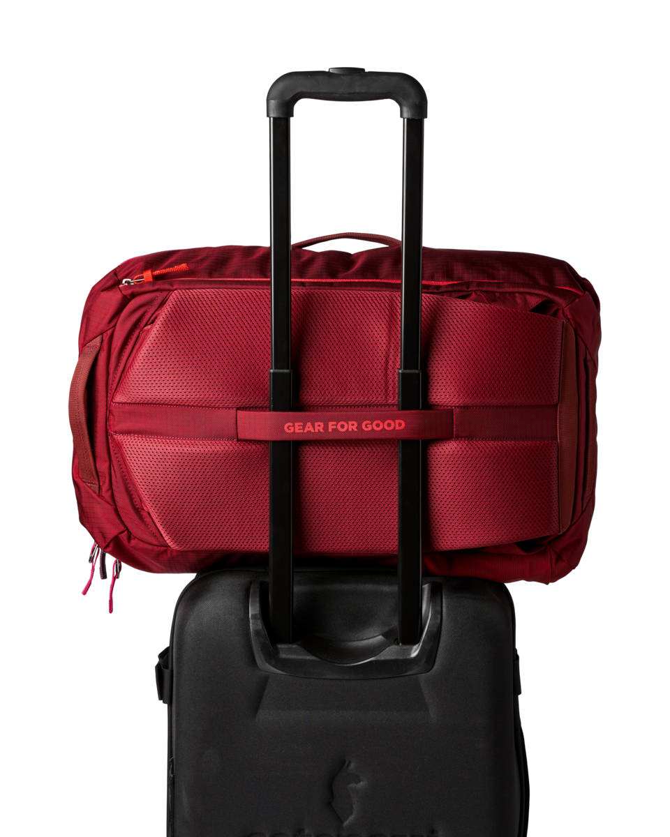 Allpa 35L Travel Pack, Crimson, Detail