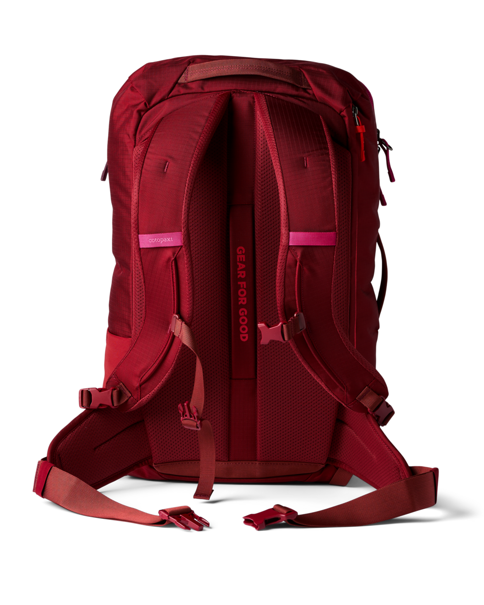 Allpa 35L Travel Pack, Crimson, Detail