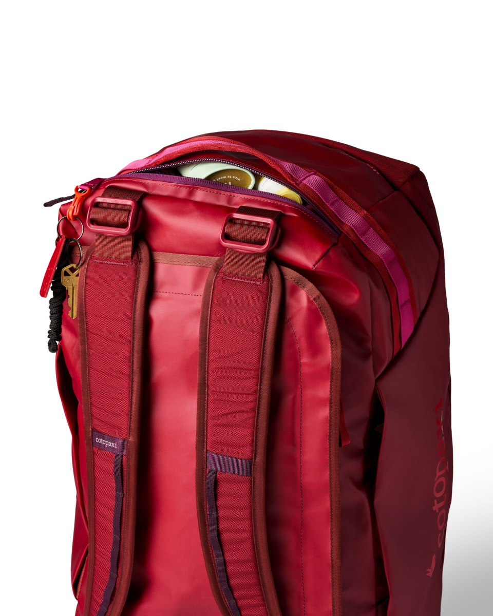 Allpa Getaway 55L Duffel, Crimson, Detail