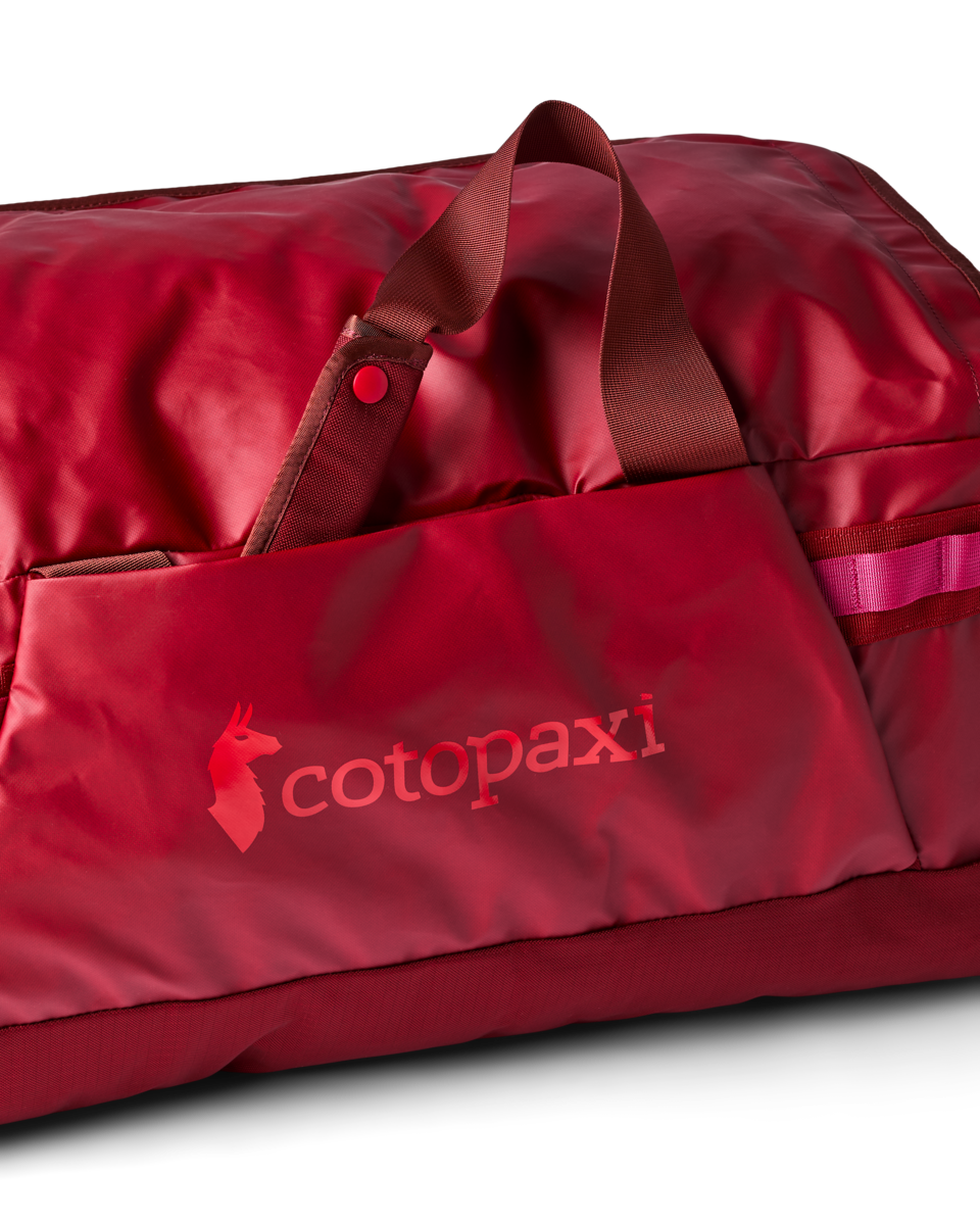 Allpa Getaway 55L Duffel, Crimson, Detail