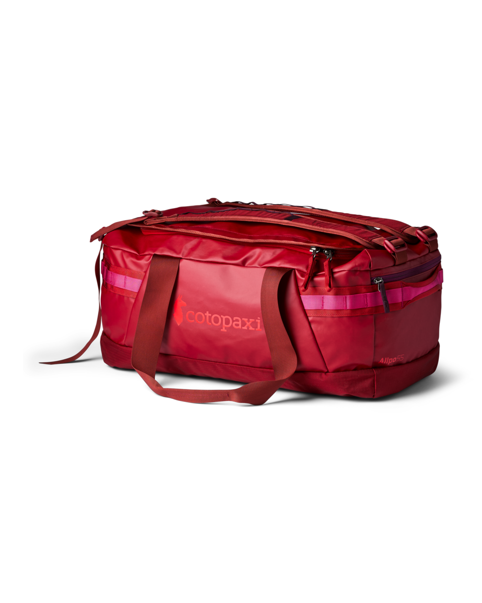 Allpa Getaway 55L Duffel, Crimson, Detail