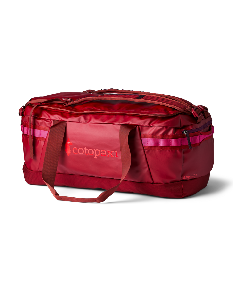 Allpa Getaway 70L Duffel, Crimson, Detail