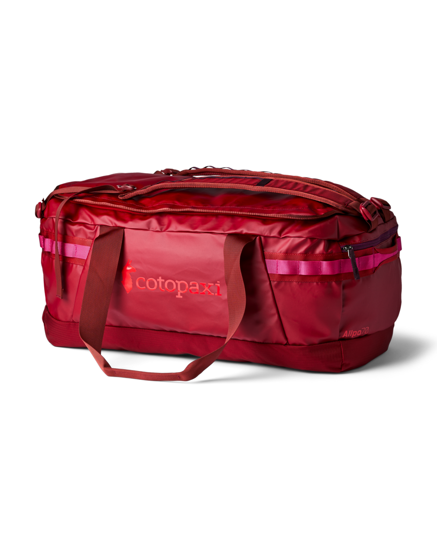 Allpa Getaway 70L Duffel, Crimson, Detail