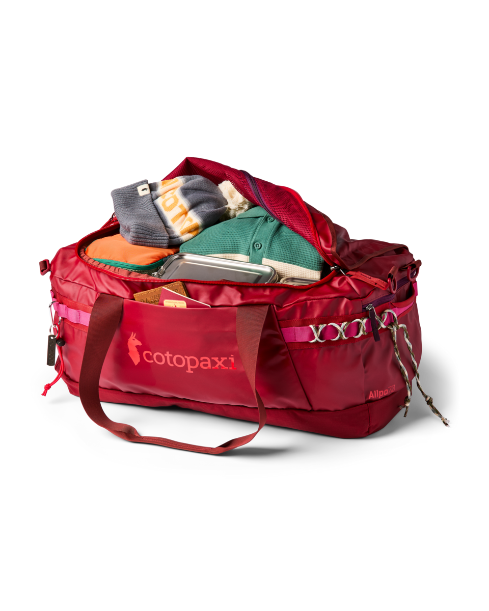 Allpa Getaway 70L Duffel, Crimson