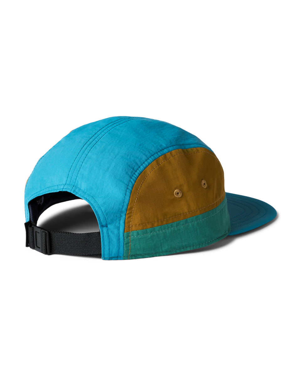 Cotopaxi Tech 5-Panel Hat, Indigo/Oasis