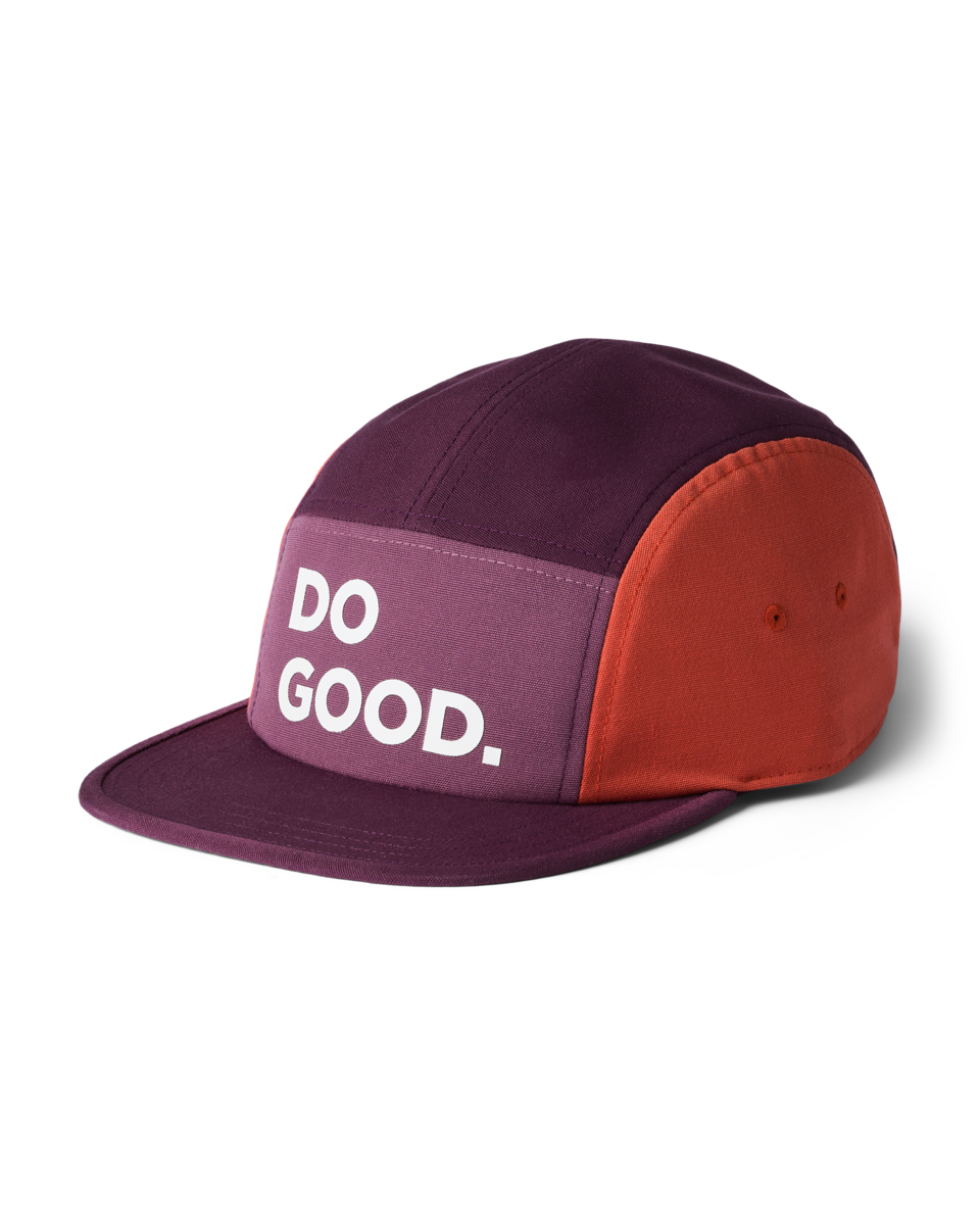 Do Good 5-Panel Hat, Mystic/Acai