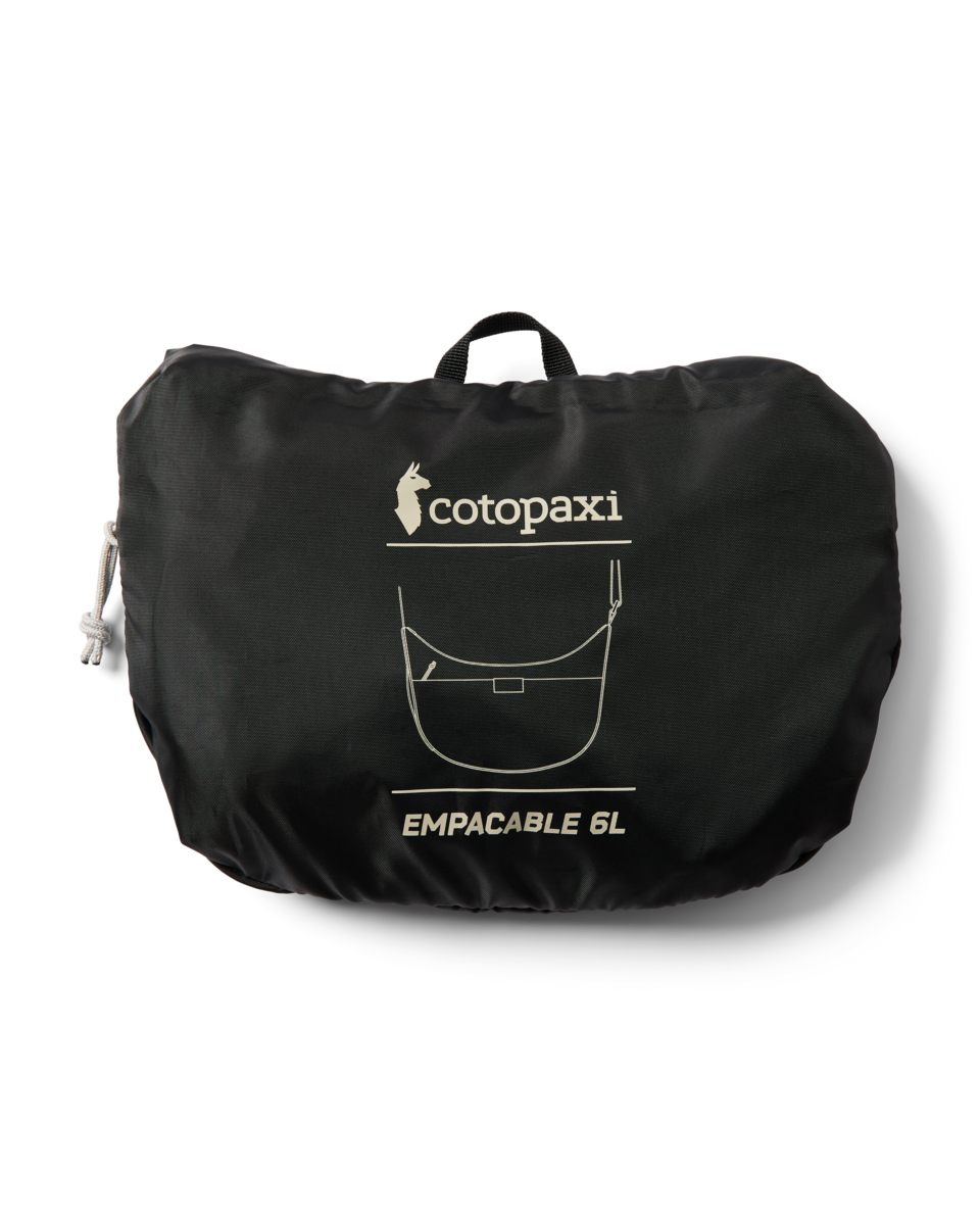 Empacable 6L Crescent Bag, Cotopaxi Black