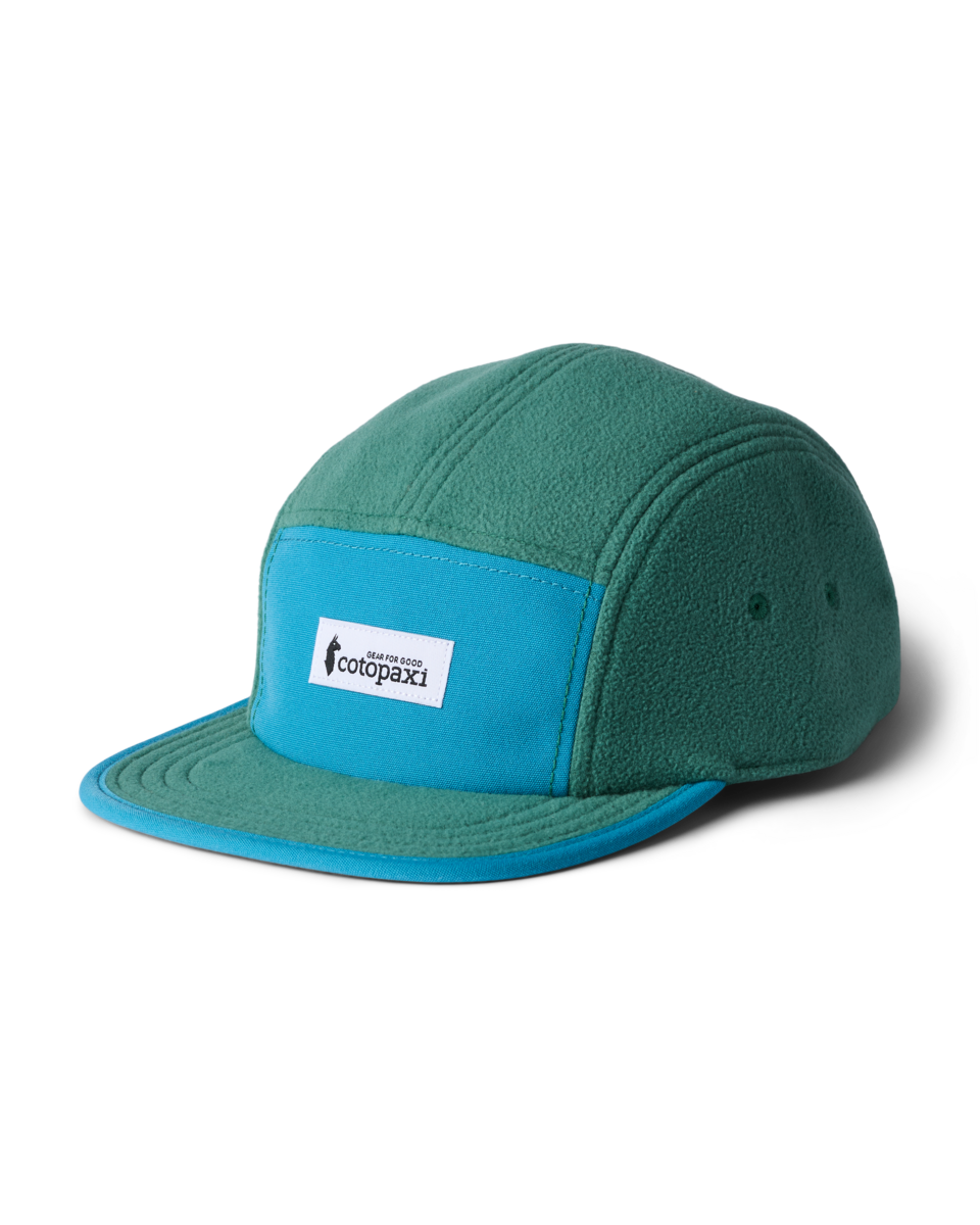 Fleece 5-Panel Hat, Oasis/Juniper