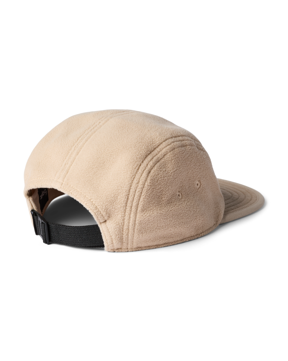 Fleece 5-Panel Hat, Oatmeal