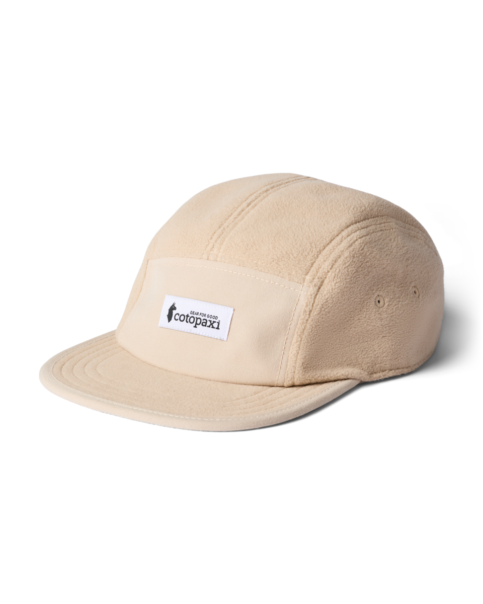 Fleece 5-Panel Hat, Oatmeal