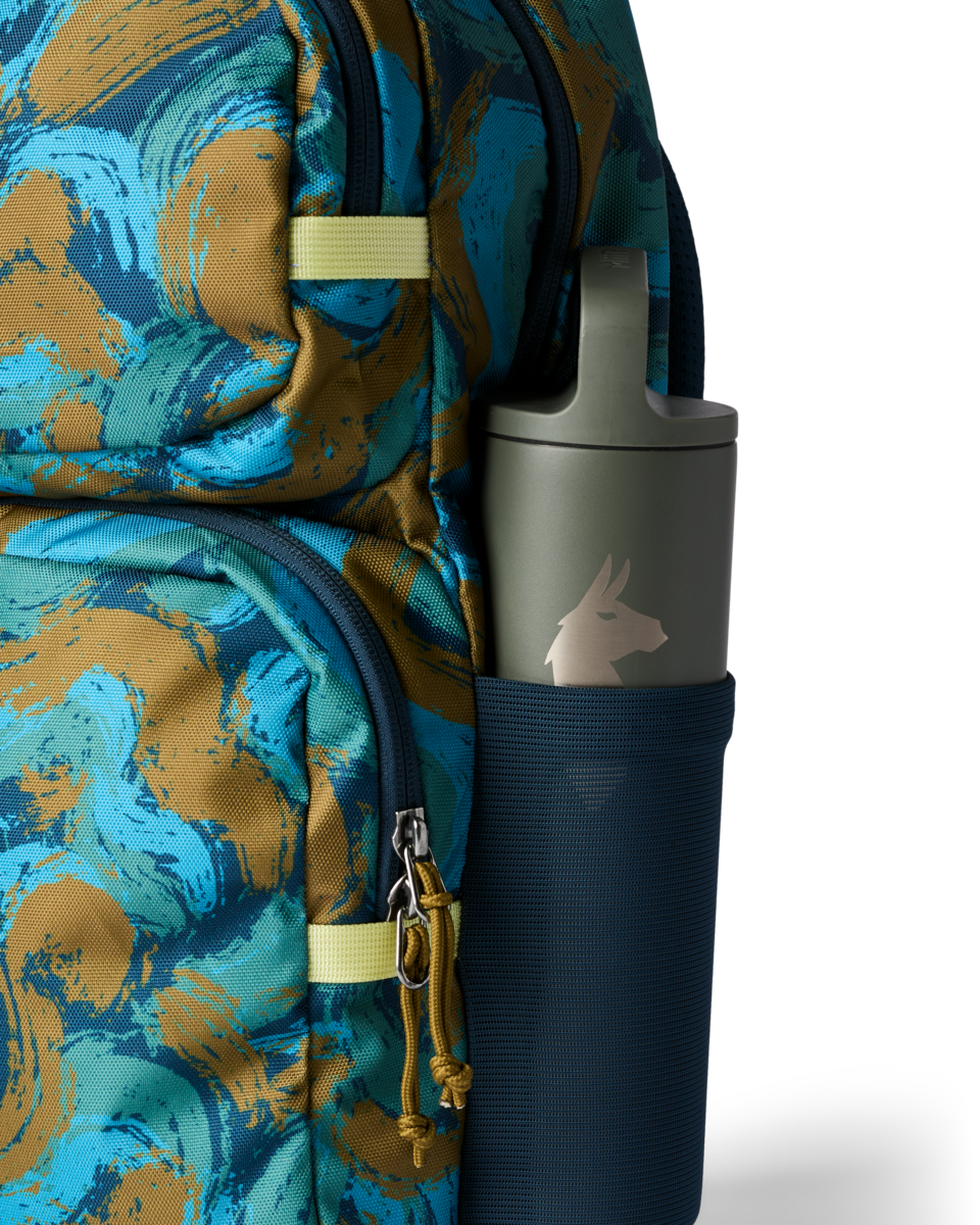 Tasra 16L Backpack, Brush Clouds Indigo, Detail