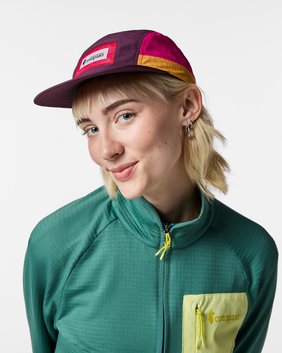 Zen Garden Tech 5-Panel Hat, Acai