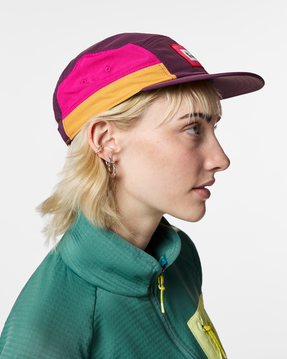 Zen Garden Tech 5-Panel Hat, Acai