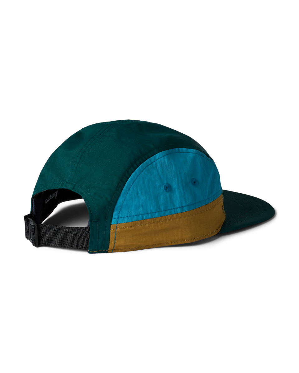 Zen Garden Tech 5-Panel Hat, Juniper/Deep Ocean