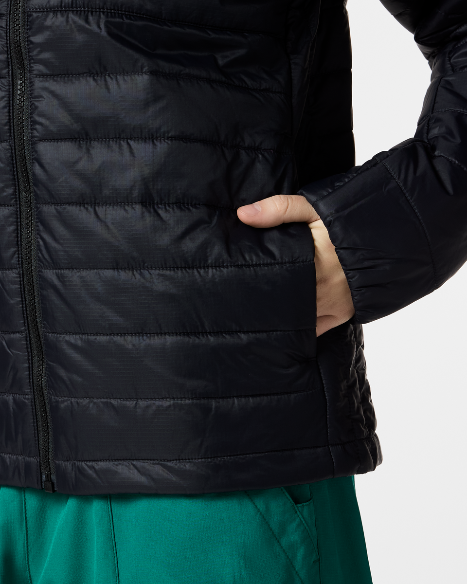 Acodo Insulated Hooded Jacket - Women's, Cotopaxi Black, Model Josie