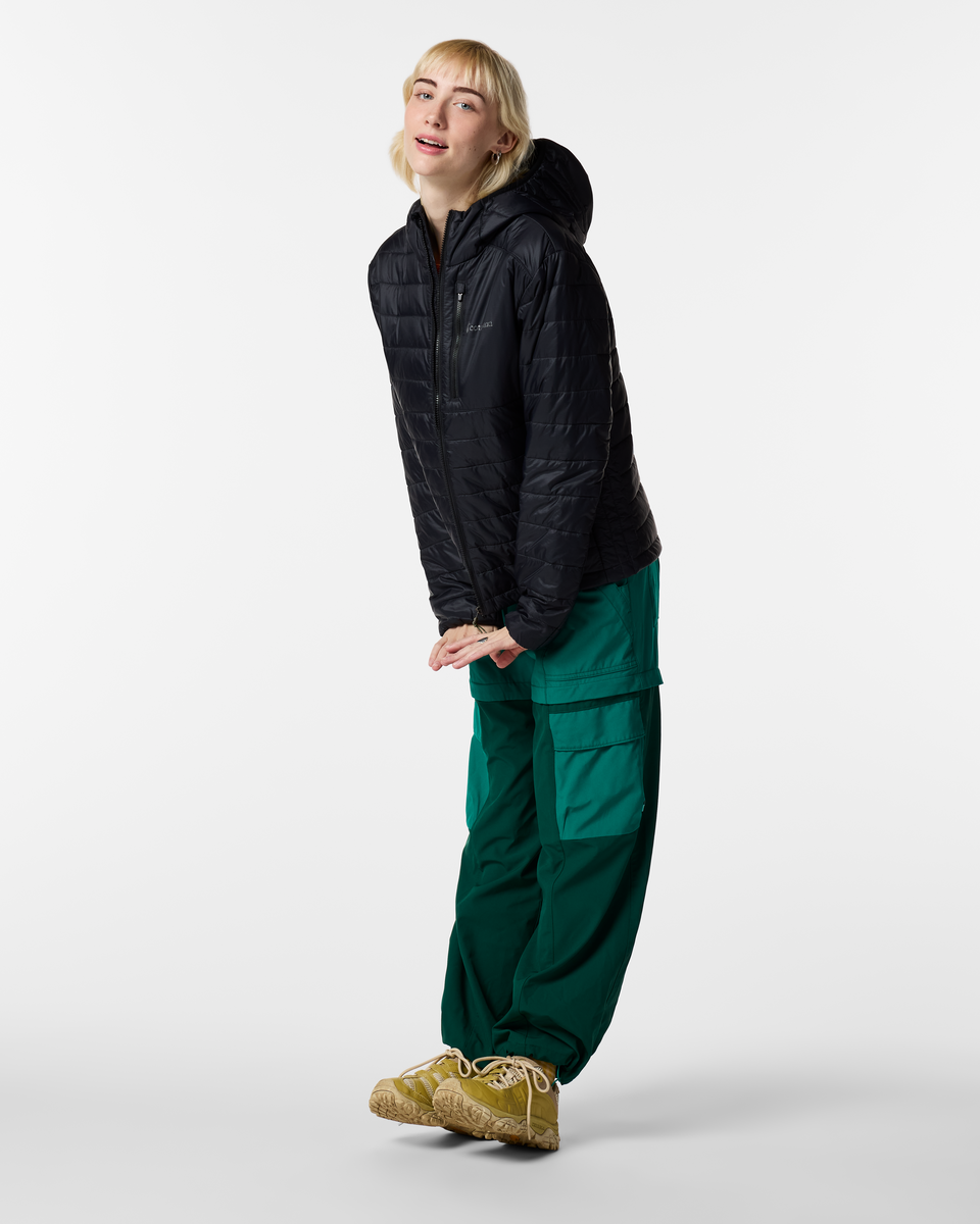 Acodo Insulated Hooded Jacket - Women's, Cotopaxi Black, Model Josie