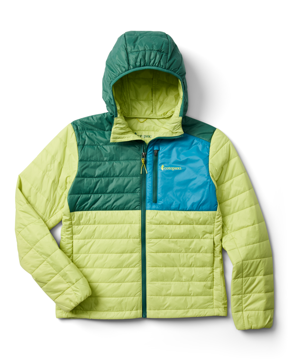 Acodo Insulated Hooded Jacket - Women's, Juniper/Firefly