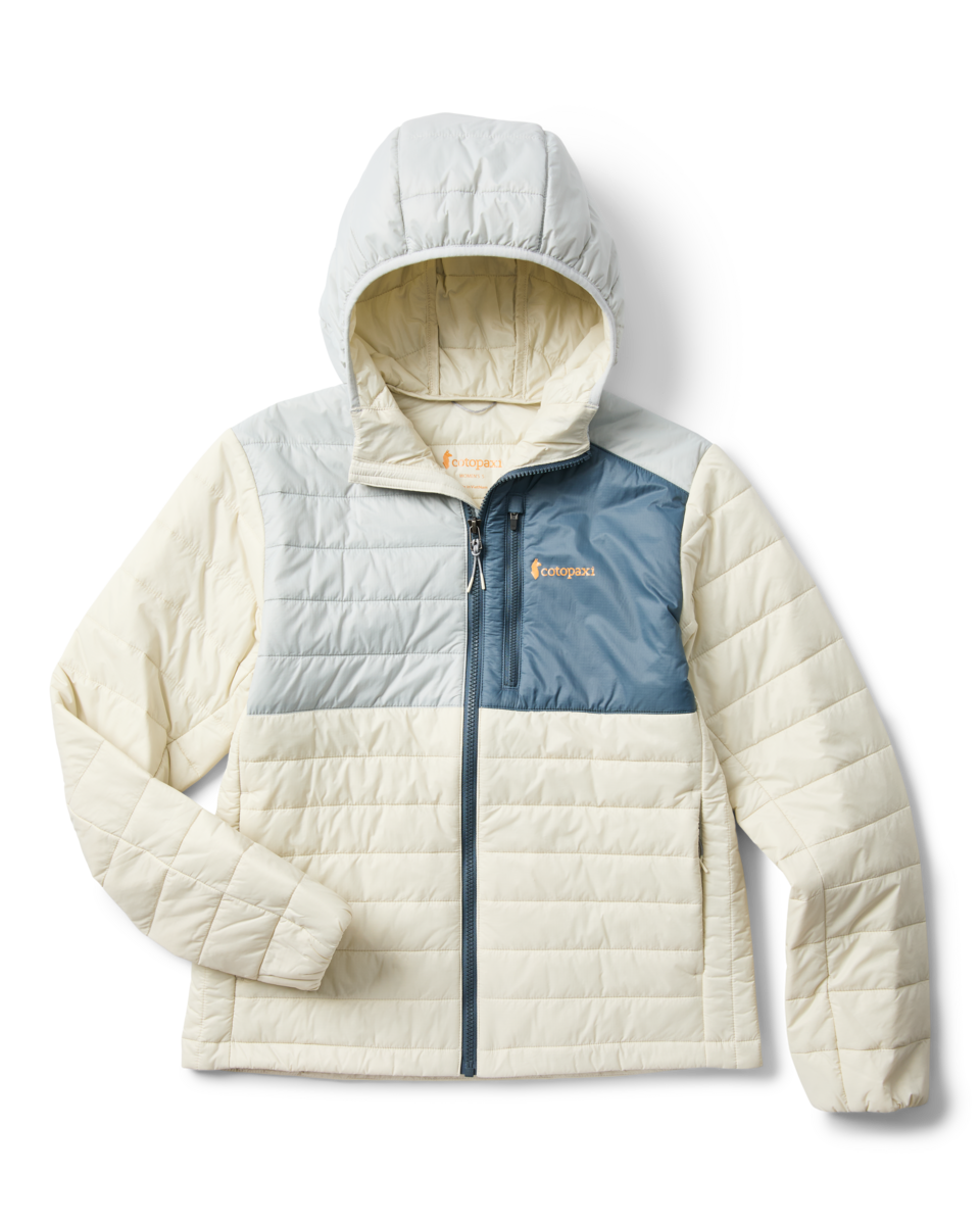 Acodo Insulated Hooded Jacket - Women's, Vapor/Chalk