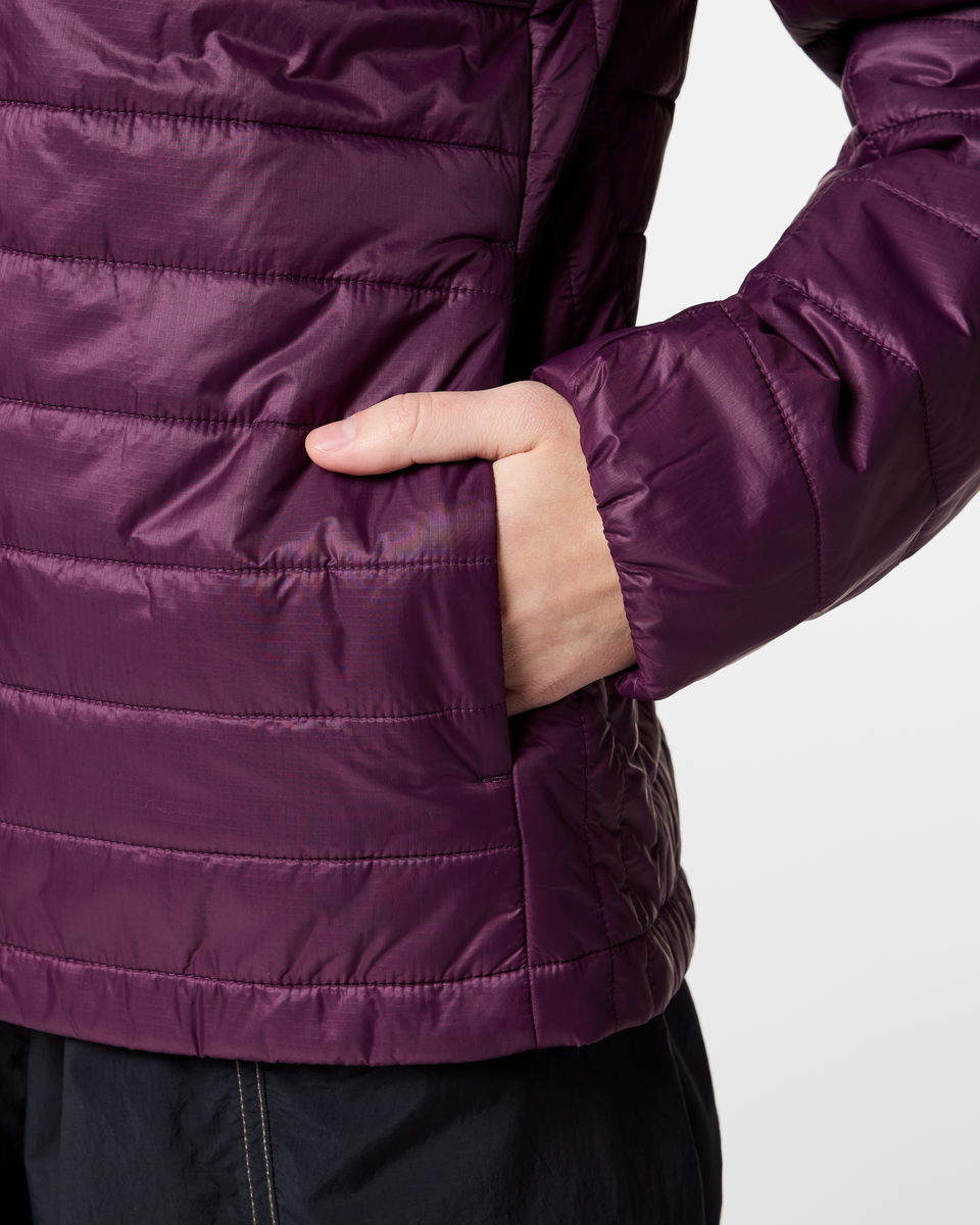 Acodo Insulated Jacket - Women's, Acai, Model Josie
