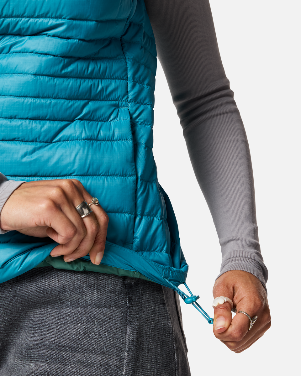Fuego Down Vest - Women's, Juniper/Oasis, Model Kalu