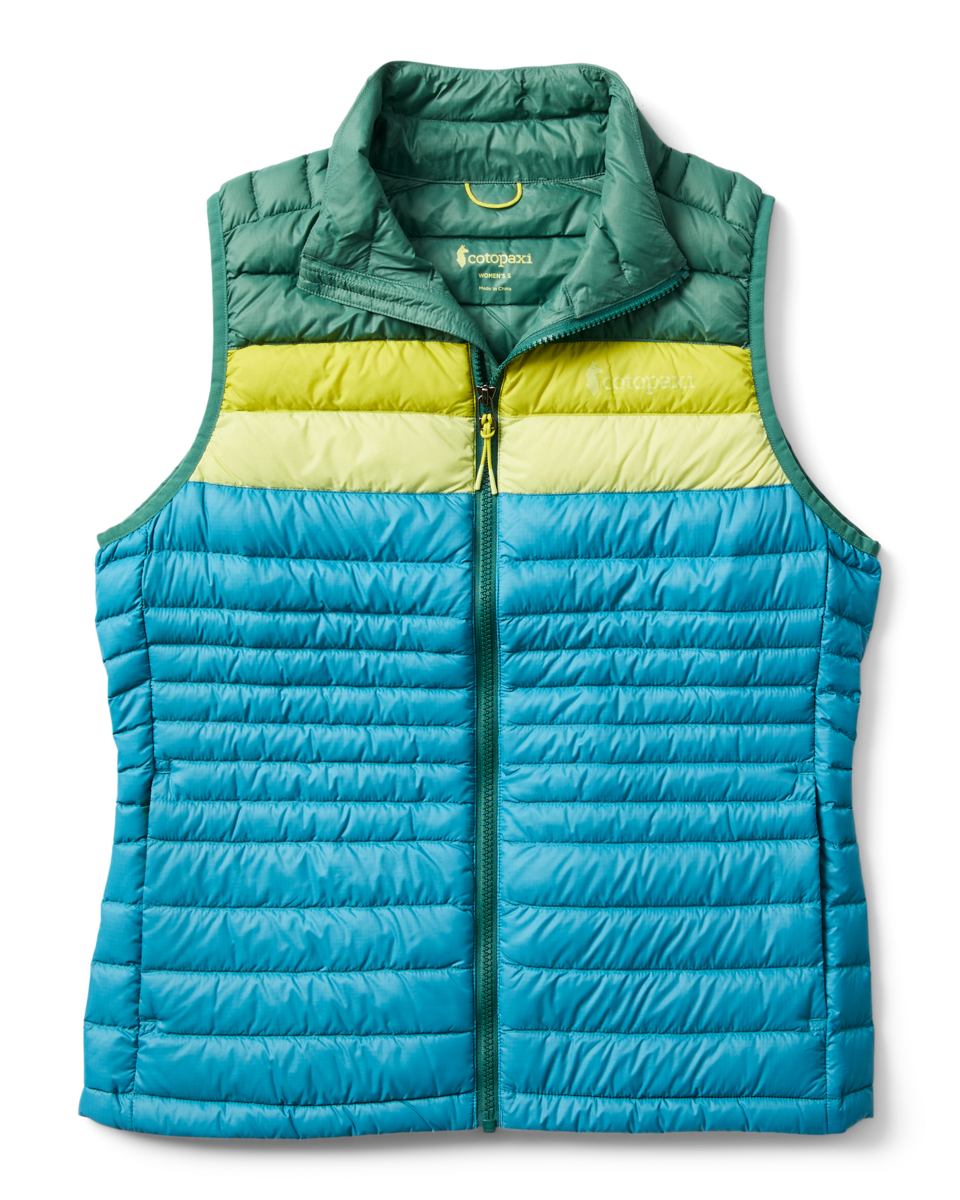 Fuego Down Vest - Women's, Juniper/Oasis, Model Kalu