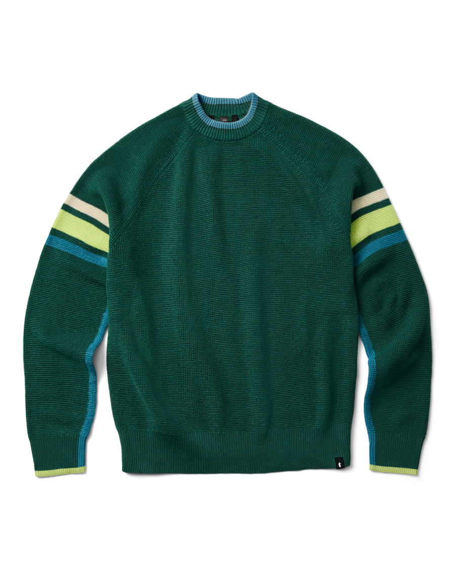 Libre Waffle Crew Sweater - Women's, Juniper