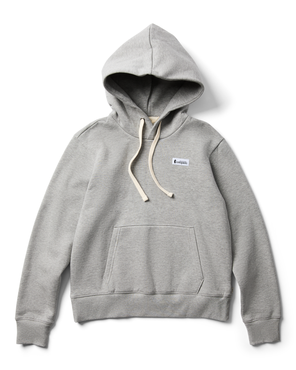 Llama Patch Pullover Hoodie - Women's, Heather Grey