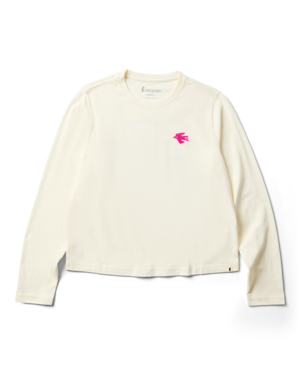 Nomad Long-Sleeve T-Shirt - Women's, Bone, Detail