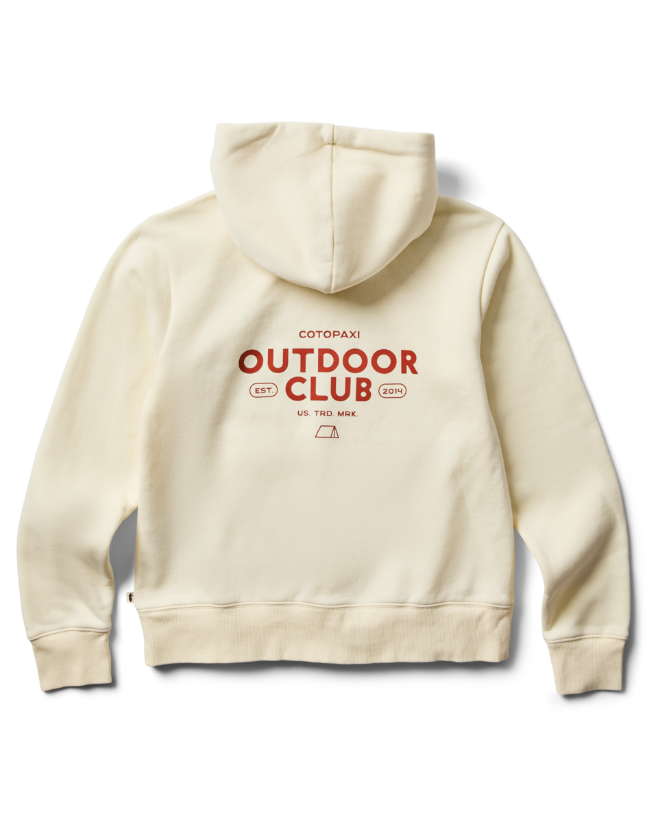 Outdoor Club Hoodie - Women's, Bone