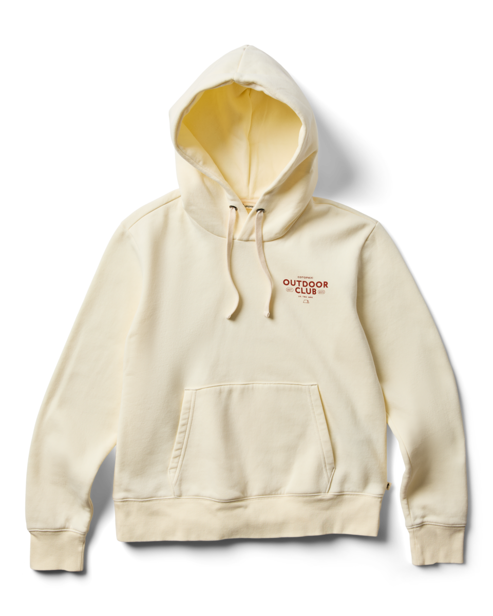 Outdoor Club Hoodie - Women's, Bone