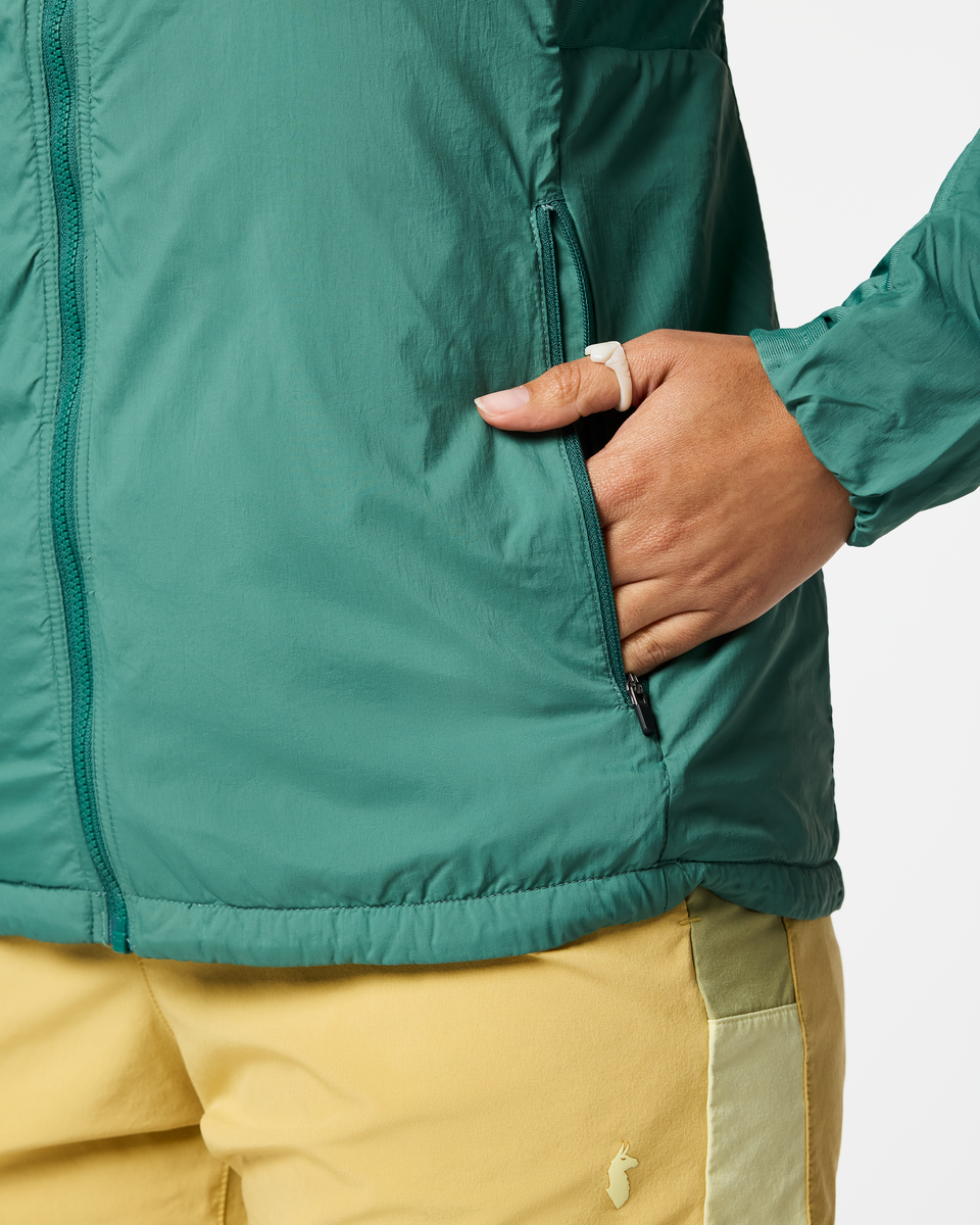 Pacaya 2.0 Insulated Hooded Jacket - Women's, Juniper, Model Kalu