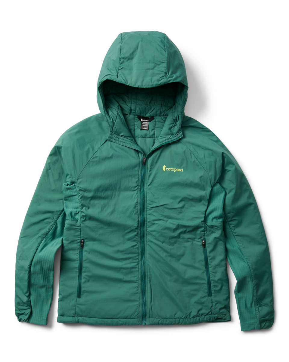 Pacaya 2.0 Insulated Hooded Jacket - Women's, Juniper, Model Kalu